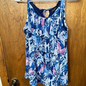 Plus Size Floral Tank